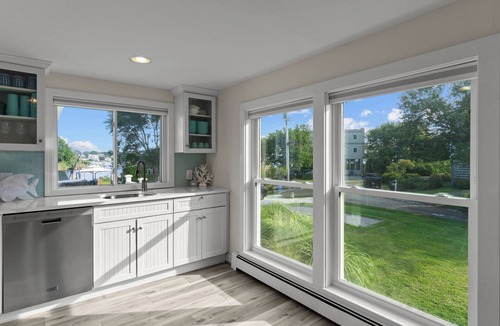 Kenyon Cottage | Stunning waterfront home with big yard & dock! Voted #1 rental in all of RI!