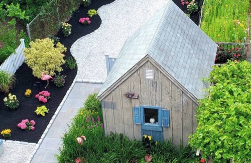 Provincetown Condo | Stunning West End Condo with 2 bedrooms , large backyard and views of the bay