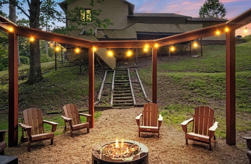 Summersville House | Summersville 3-Bedroom Retreat w/Hot Tub, Fire Pit, Game Room, and Outdoor Deck