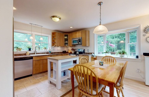 Bayville House | Sunny coastal retreat with deck, grill, beach, dock, & ocean access