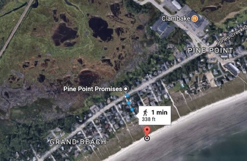 Pine Point Cottage | Sunrise Cottage - Pine Point Promises- 2 minute walk to beach. Sleeps 4 in beds