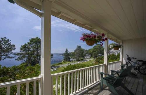 Boothbay Harbor Condo | Sunset A | Oceanfront King + Gas Fireplace