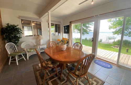 Moran Cottage | Sunset Breeze on Brevort Lake