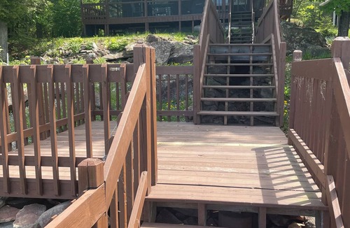 Sault Ste. Marie House | Sweet E's Escape to Lakehouse living-Waterfront views on Sugar Island- Sleeps 8