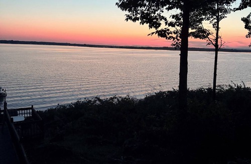 Sault Ste. Marie House | Sweet E's Escape to Lakehouse living-Waterfront views on Sugar Island- Sleeps 8