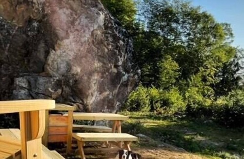 Porter RV Rental | Tentrr Signature Site - Boulder Campsite, Porter, Maine