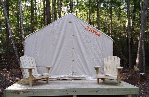 Hollis Center RV Rental | Tentrr Signature Site - Deerwander Camp B