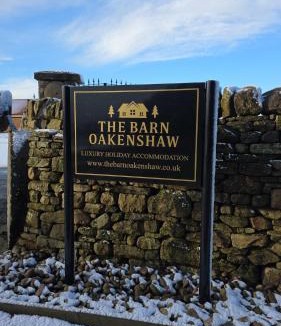 Crook House | The Barn & The Log Cabin, Sleeps 12, 2 Hot Tubs, Near Durham & Bishop Auckland