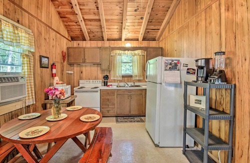Raymond Cabin | 'The Birches' Raymond Getaway w/Beach & Boat Dock