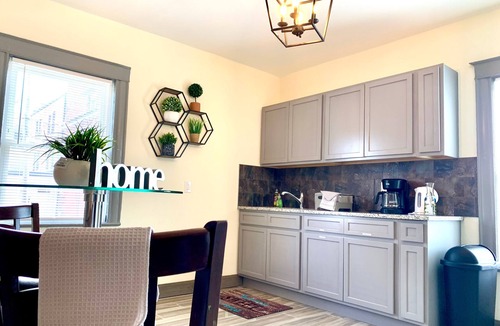 Downtown Niagara Falls Villa | The Blackjack Duplex - Private Yard & Parking, Near Falls & Casino by Niagara Hospitality