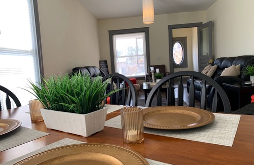 Downtown Niagara Falls Villa | The Blackjack Duplex - Private Yard & Parking, Near Falls & Casino by Niagara Hospitality