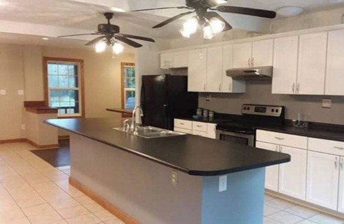 Genoa Cabin | The Bunkhouse A two story rustic cabin 3BR 2BA