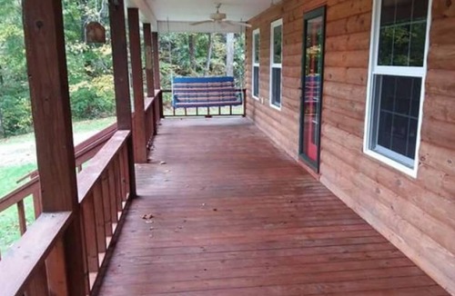Genoa Cabin | The Bunkhouse A two story rustic cabin 3BR 2BA