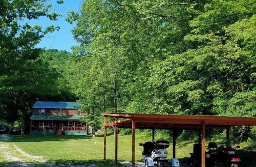 Genoa Cabin | The Bunkhouse A two story rustic cabin 3BR 2BA