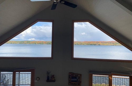 East Jordan Ski Chalet | The Chalet on Beautiful Lake Charlevoix w/Docking