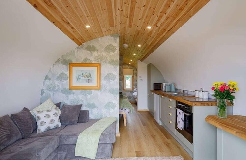 Newton Stewart Cabin | The Galloway Steading-The Hedgehogs Hideout Family cabin with Hot Tub