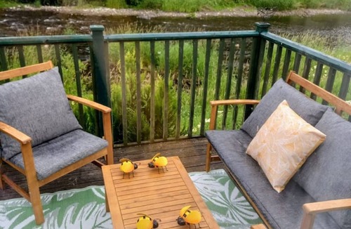 Hawick Cabin | The HIVE on the river bank