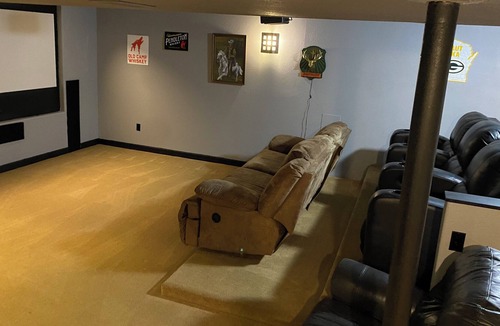 Fond du Lac House | The Morris Manor with pool and basement theater