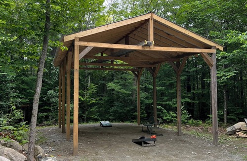 Skowhegan Cabin | The Nest Is the perfect size for a small family