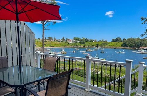 Mid-Coast and Islands Condo | The perfect seaside retreat overlooking scenic Mackerel Cove on Bailey Island