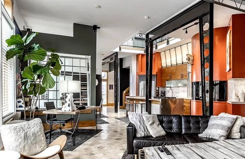 Indianapolis House | The Steele Mill | 4BR Modern Industrial Home
