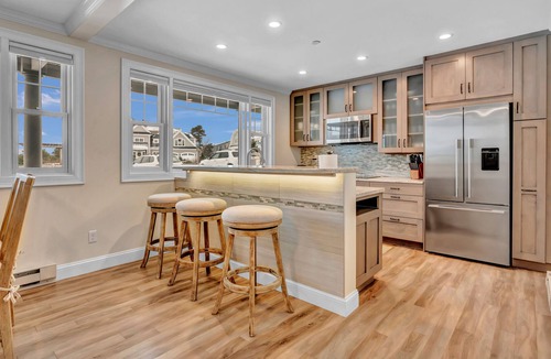 Pine Point Condo | These luxury condos are located directly on the white sands of Pine Point Beach