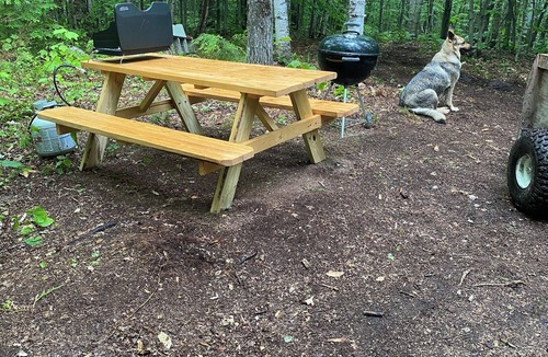 Lovell Cabin | This woods cabin is a true wilderness getaway. Get ready to commune with nature.
