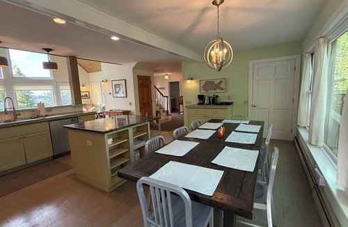 Salsbury Cove House | Three cottages for family time, sit by the fire pit on the ocean near ACADIA NP!
