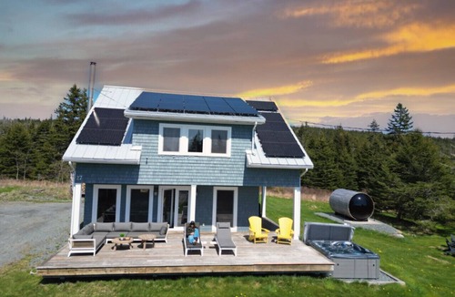Halifax County House | Tranquil Seaside Getaway - hot tub -sauna -private