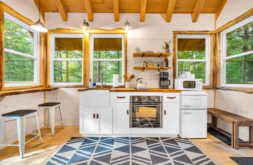 Bryant Pond Cabin | Treehouse With Hot Tub Close to Sunday River!