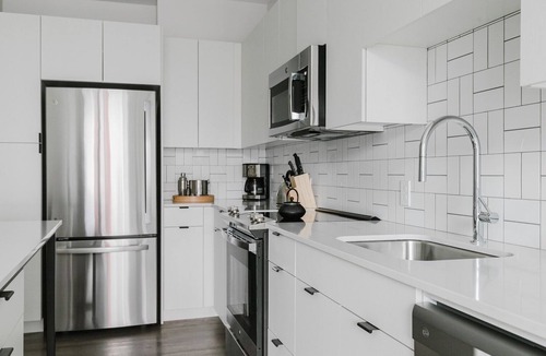 Revere Apartment | Trendy Revere 1BR w/Pool, EV Charging, Gym, W/D, by Blueground