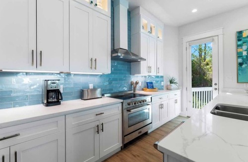 Treetop House | Turquoise Turtle 30A Seacrest FL Pool, Beach Tram