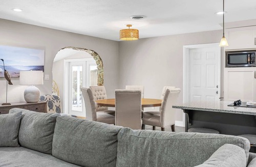 Seacoast Shores House | Turtle Pointe - 3BR, Poolside Coastal Escape