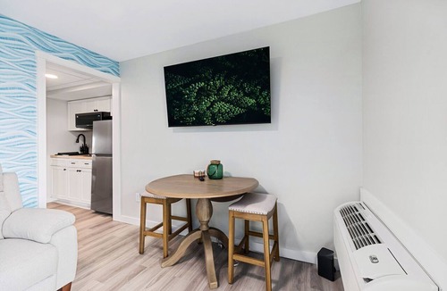 Hampton Condo | Twin View: 1 BR, Living Room, Ocean & Marsh Views, Beach Chairs, 1 parking spot