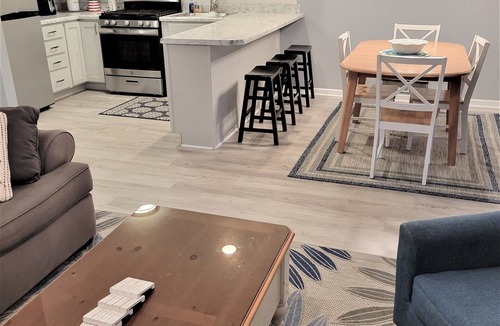 Onekama Condo | Two-bedroom spacious lakefront condo at Portage Point Resort!