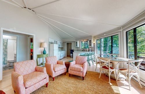 Isle of Springs Cottage | Unique oceanfront home with a deck, tons of natural light, & amazing views