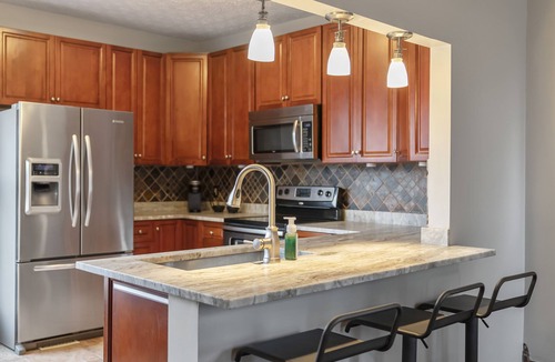 Victorian Village House | Unwind and indulge in this spacious and stylish Short North retreat.
