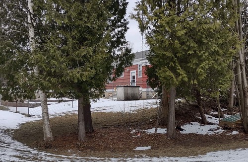 St Ignace Apartment | UP Mackinac Straits View Charming corporate apartment with WiFi by Saint Ignace.