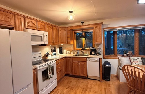 East Baldwin House | UPTA CAMP Sand Pond Serenity: 3BR, 2.5 Bath Waterfront Home with Private Dock!