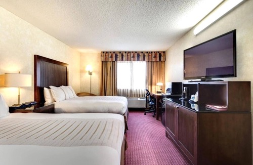 Devils Lake Hotel | Value-Packed Suite near Spirit Lake Casino |Free Parking & Access to Indoor Pool