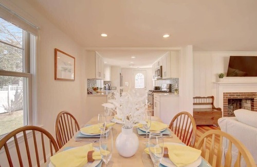 Northwest Harwich House | Walk to Earle Rd Beach, Incredible Patio!