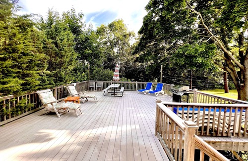 Dennis House | WALK to Mayflower Beach CLEAN home. Perfect family vacation. Great deck & yard