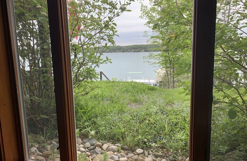 Boyne City House | Walloon Lake lakefront home 4 bedroom private cottage on beautiful west arm