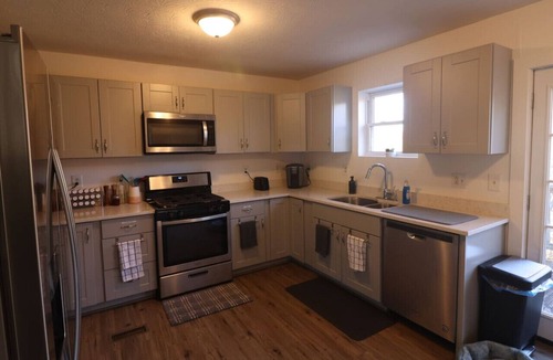 Primrose Cottage | Warm Red River Cabin w/WorkSpace & EV Charger