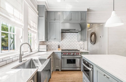 Forest District House | WaterColor 4BR+Bunks, Plunge Pool, Golf Cart, Bikes, Luxury