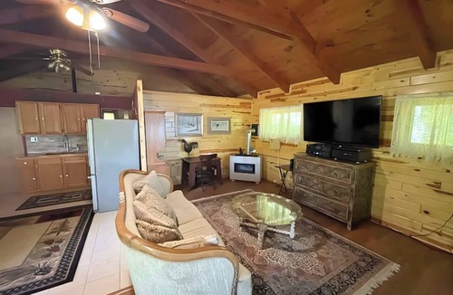 Lac du Flambeau Cabin | Waterfront Cabin with Private Lake Access & Fire Pit