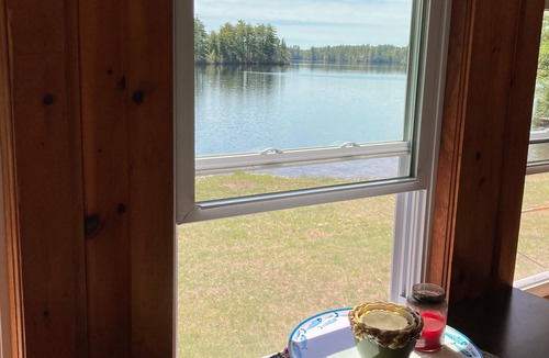 South Sanford Cabin | Waterfront cabin with 200 ft of flat waterfont