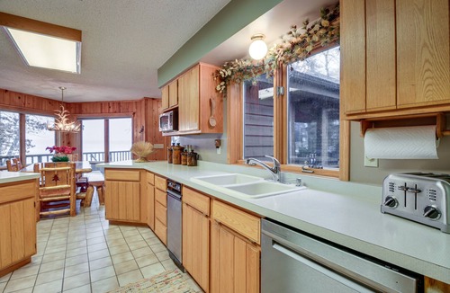 Crosslake House | Waterfront Crosslake House: Ideal Winter Escape!