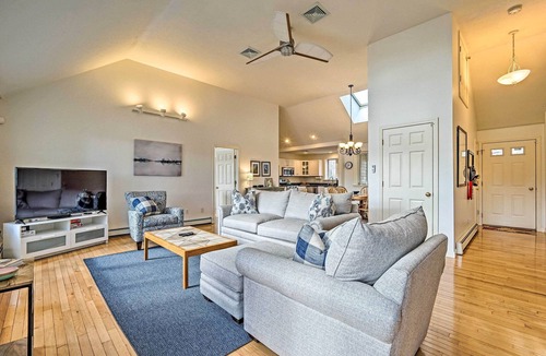 East Falmouth House | Waterfront Falmouth Home w/Dock on Jenkins Pond!