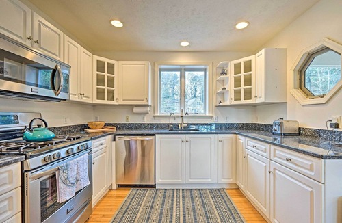 East Falmouth House | Waterfront Falmouth Home w/Dock on Jenkins Pond!